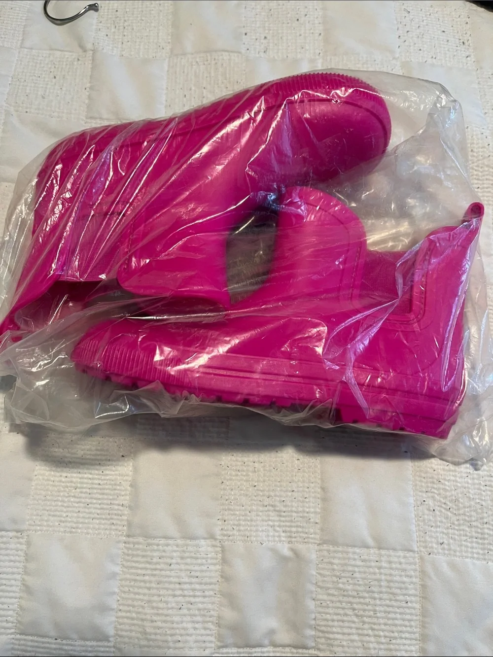 NWT GAP Kids Hot Pink Chelsea Rain Boots